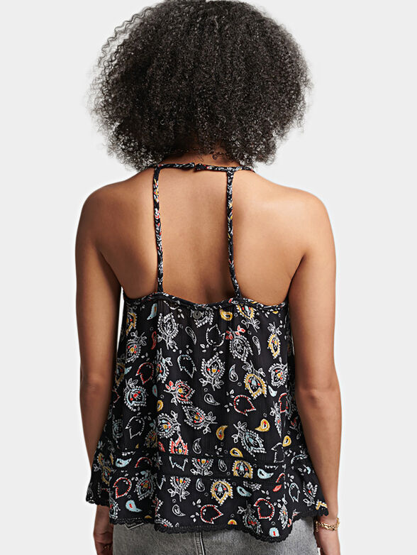 CAMI top with floral print - 2