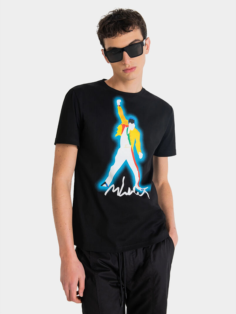T-shirt with Freddie Mercury print - 3