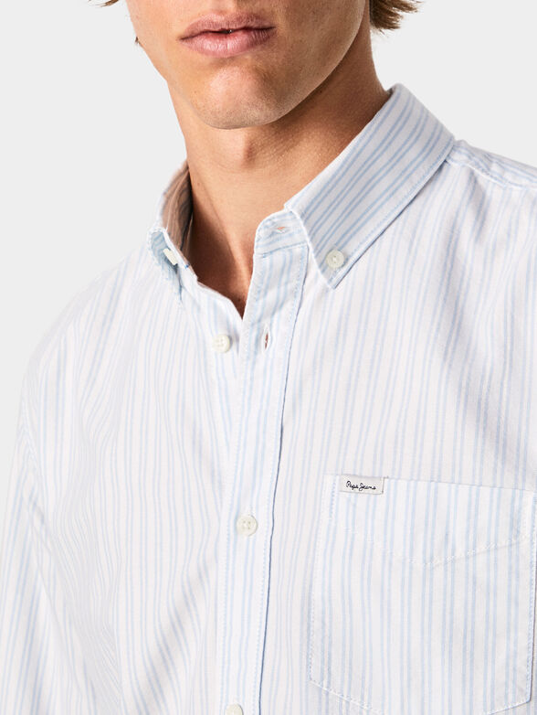 PALMER shirt with stripes - 4