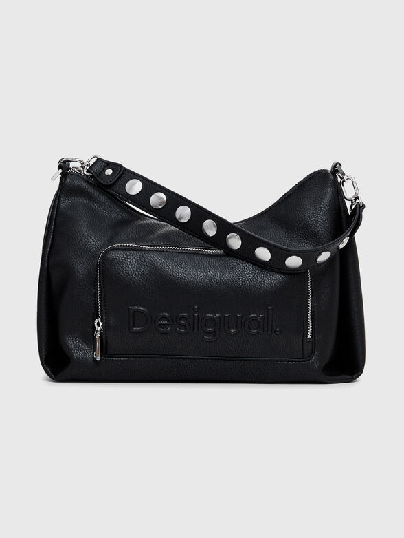 Black bag with embossed logo - 1