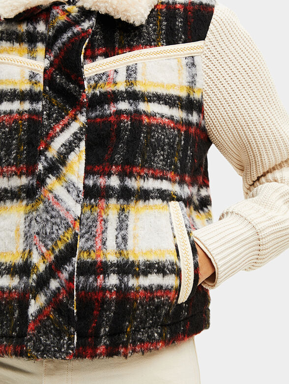 OFELIA jacket with knitted sleeves  - 3