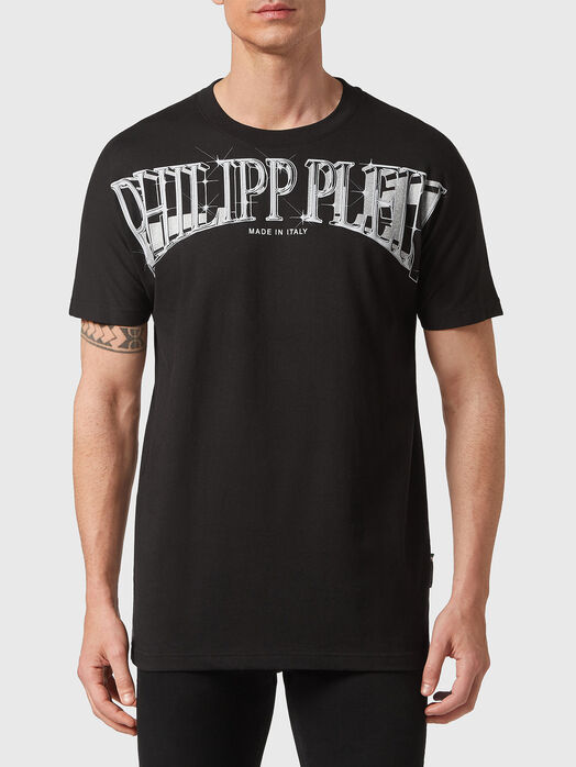 T-shirt round neck and logo detail