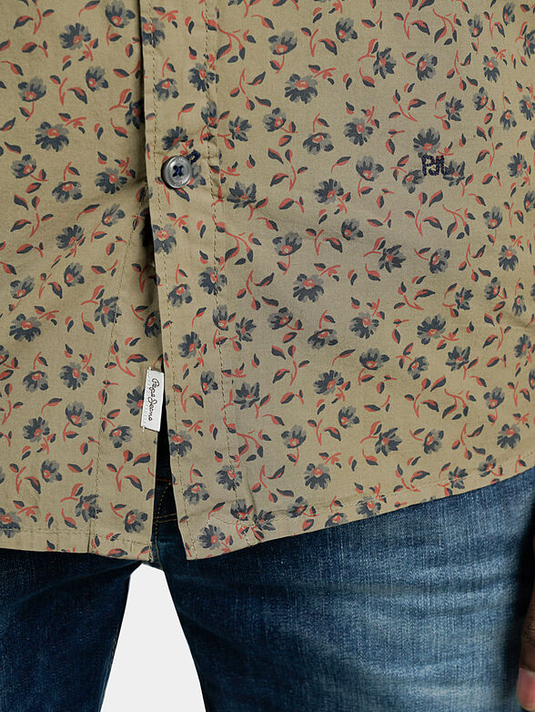 REED shirt with floral print - 4