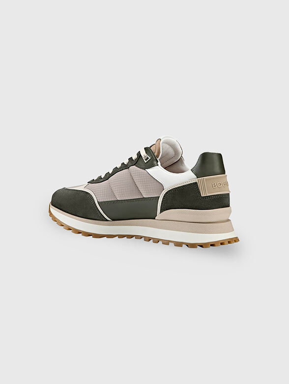 tNEWPORT 10 C textile and suede sneakers - 2
