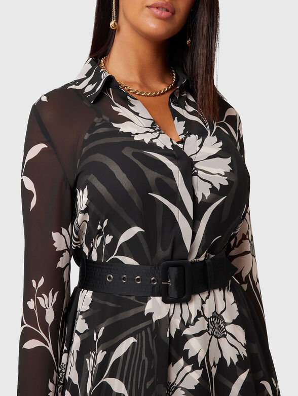 NOUVEAU floral print dress - 3