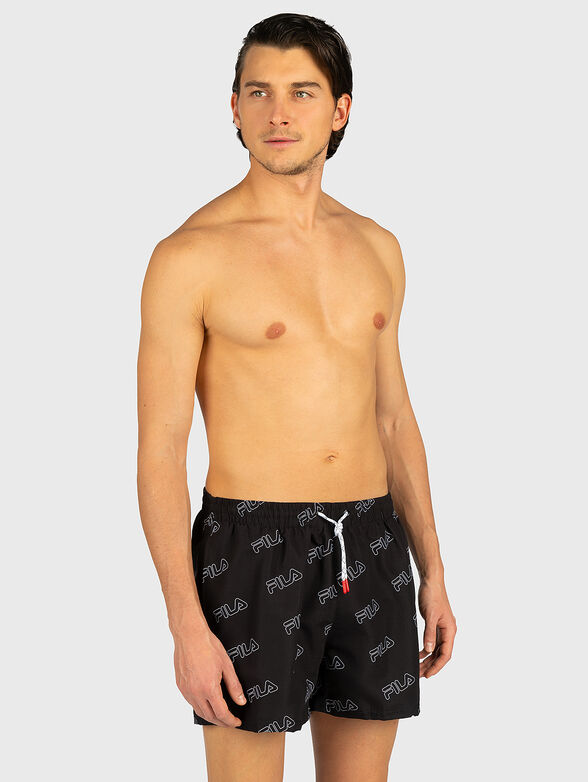 Beach shorts with logo - 2