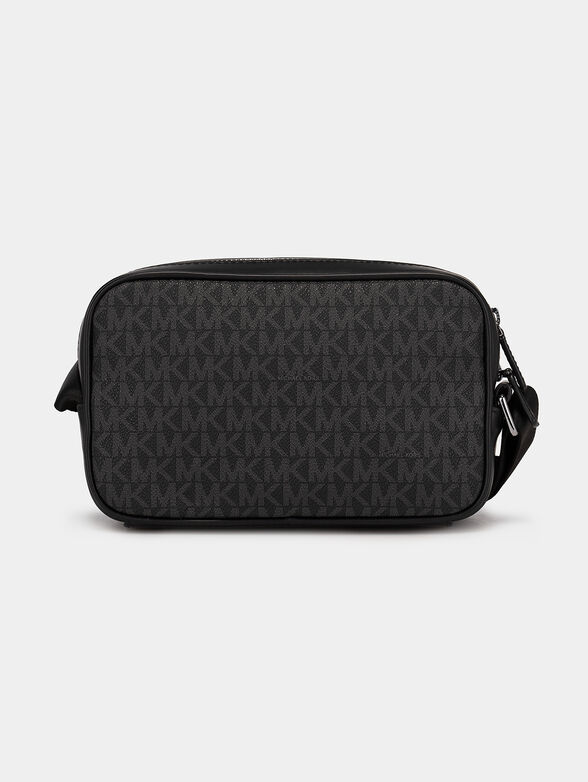 Small crossbody bag with monogram logo print - 3