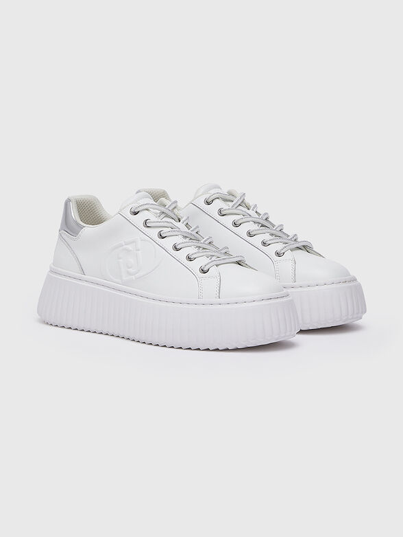 White leather shoes - 2