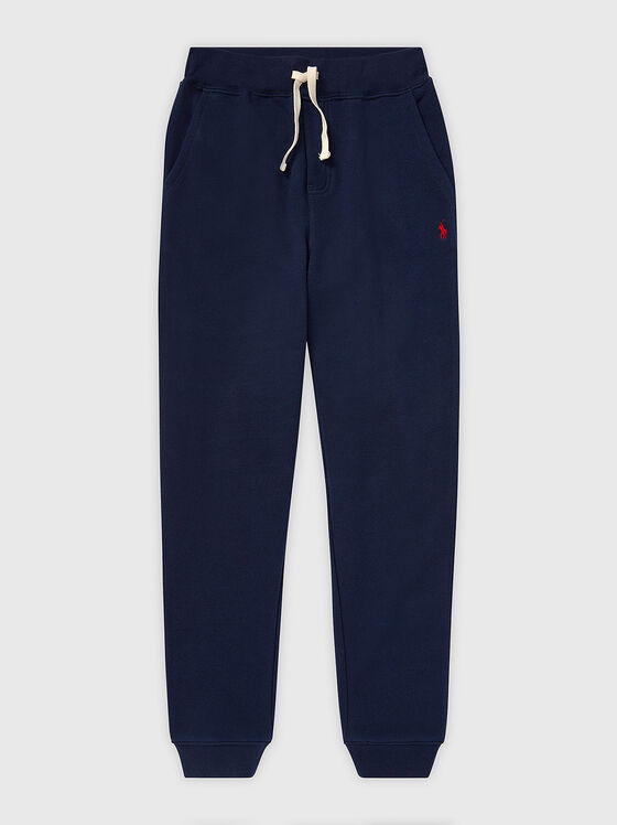 Cotton-blend sweatpants - 1