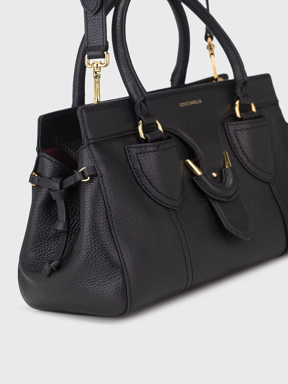 Leather bag with long handle - 5