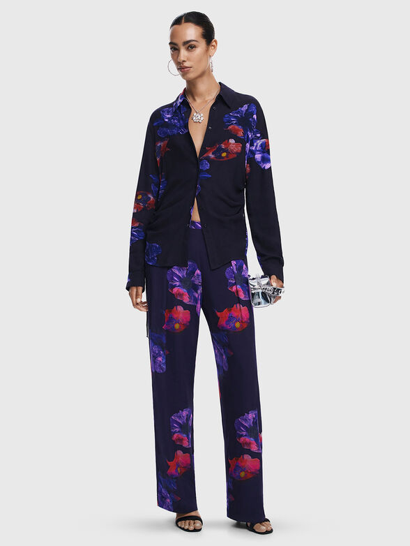 Floral print shirt - 2