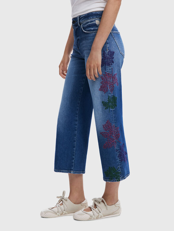 Jeans with embroidery  - 5