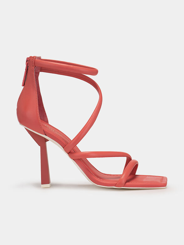LEANCE black high-heeled sandals  - 1