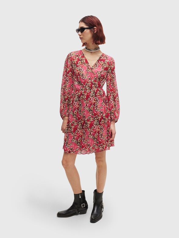 KAHULA mini dress with floral print - 1