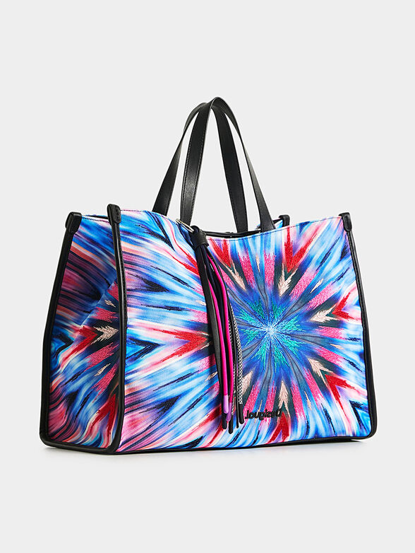 2 in 1 bag with multicolor print - 2