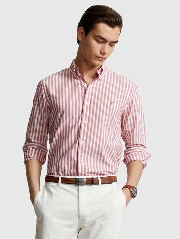 Striped cotton shirt  - 1