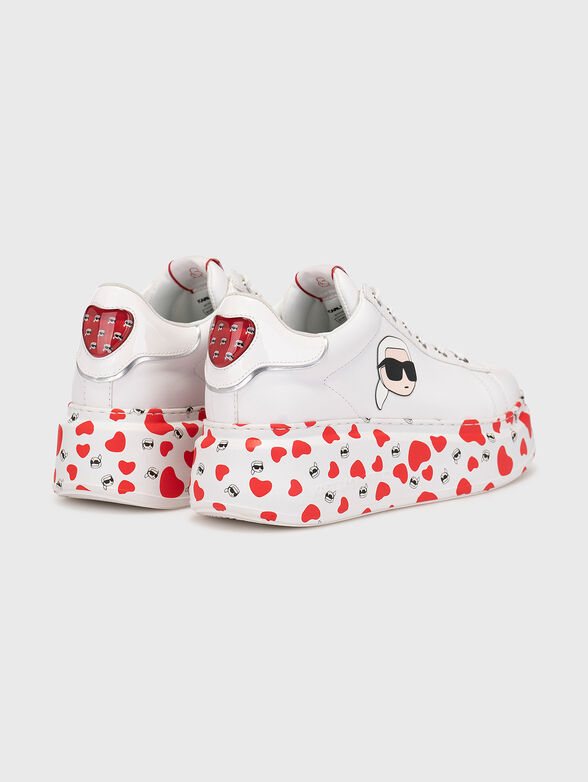 ANAKAPRI sports shoes with heart accents - 3