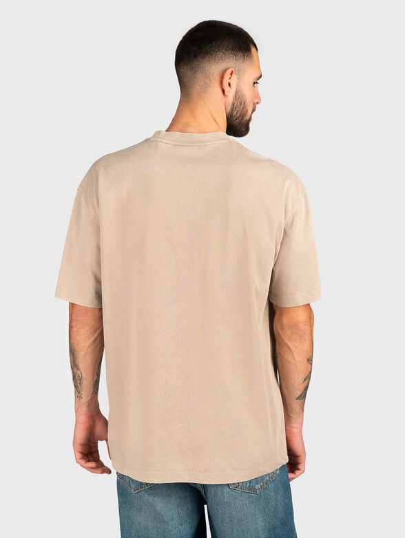Cotton T-shirt with logo - 3