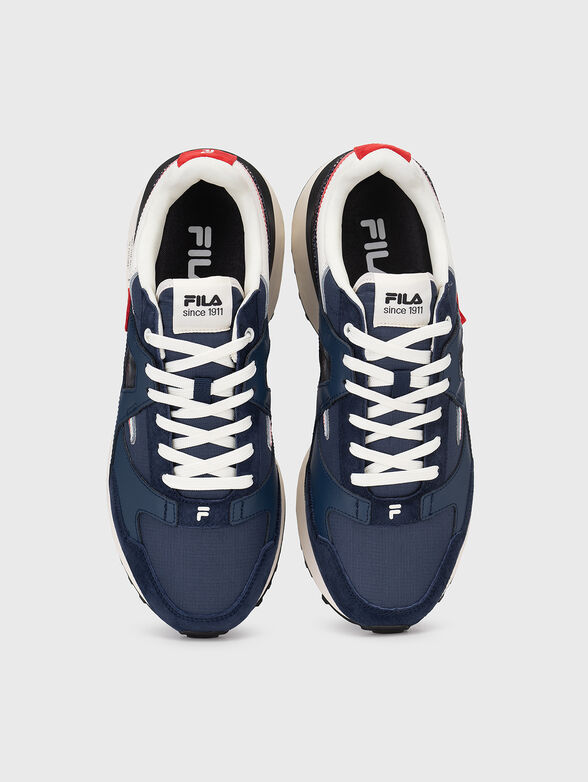 FILA CONTEMPO blue sports shoes with logo - 6