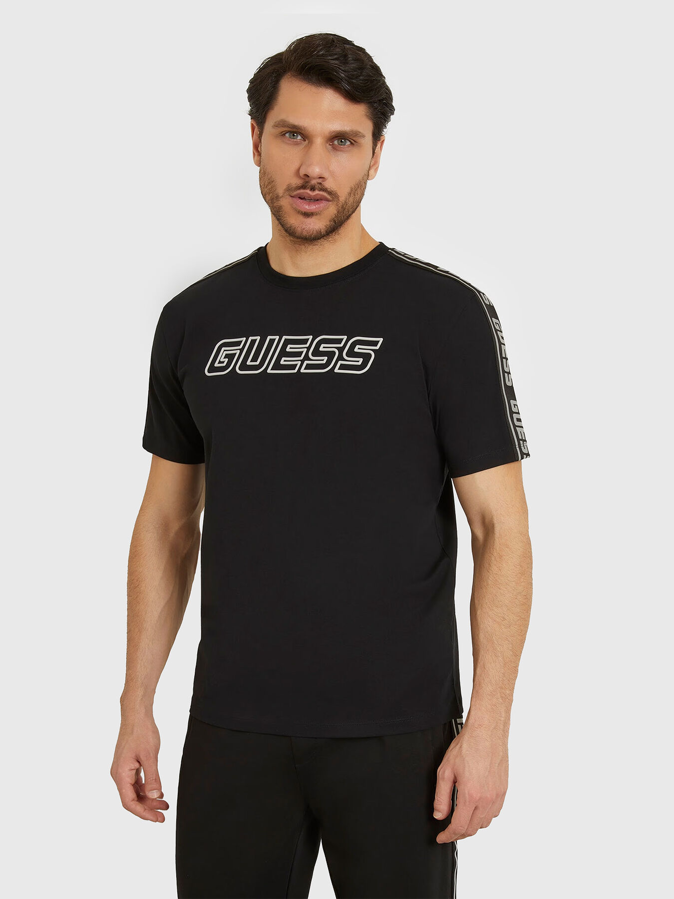 Tシャツ・カットソー CONTRAST BAND T-SHIRT Lacoste Men's Contrast Band T-Shirt | Neiman Marcus