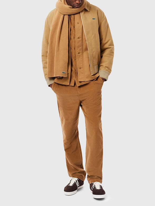 Jacket with embroidered logo - 2