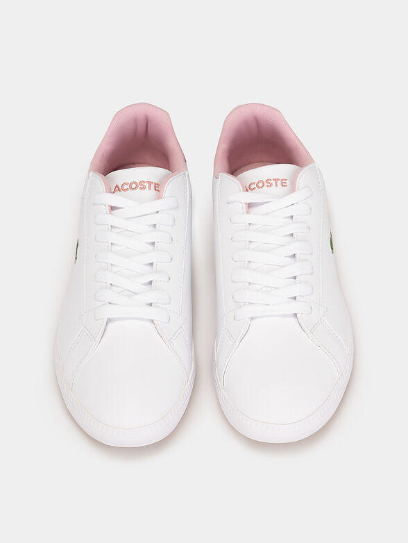 GRADUATE 0721 sports shoes with pink accent - 6