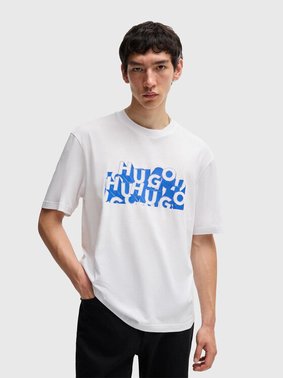 NAFRALO T-shirt with accent print - 1