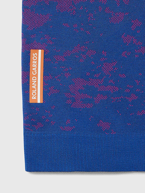 ROLAND-GARROS polo shirt with accent embroidery - 4