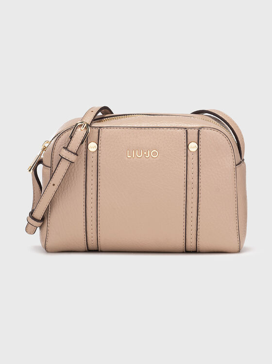 Кросбоди чанта със златисти детайли - 1