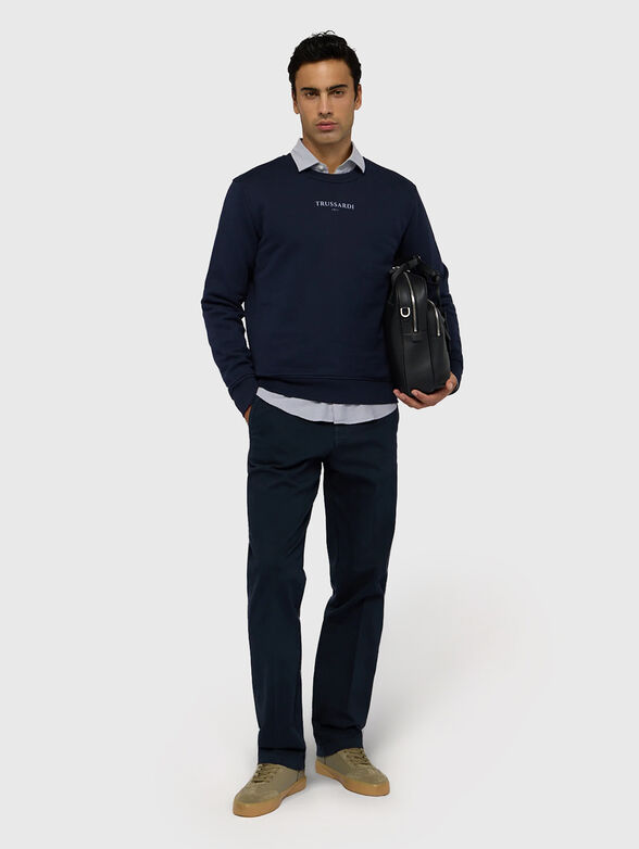 Cotton chino trousers - 4