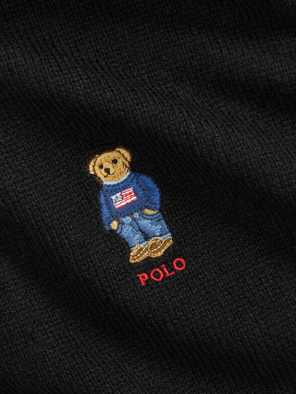 Scarf and hat set with POLO BEAR embroidery - 2