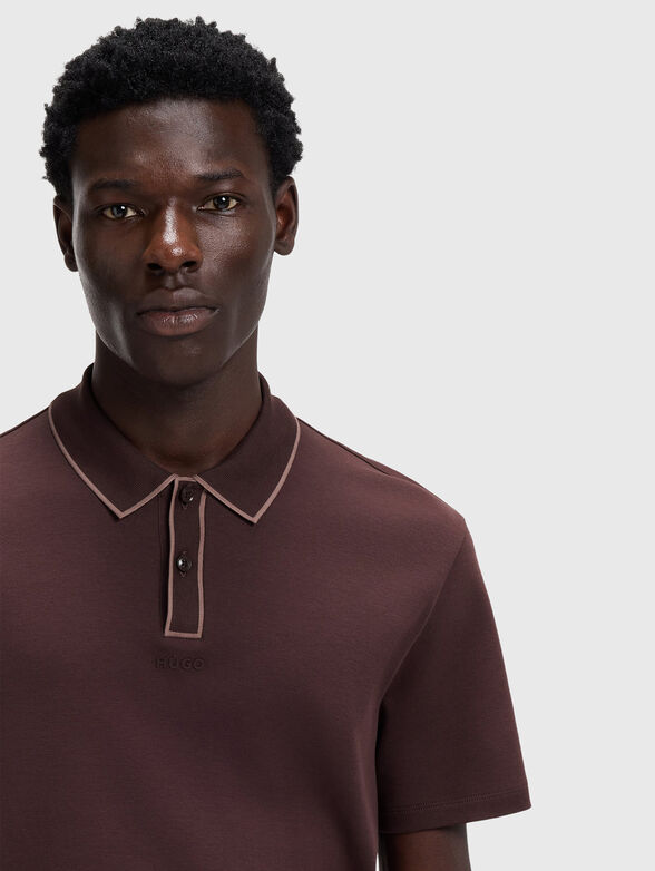 Polo shirt with contrasting edges - 4