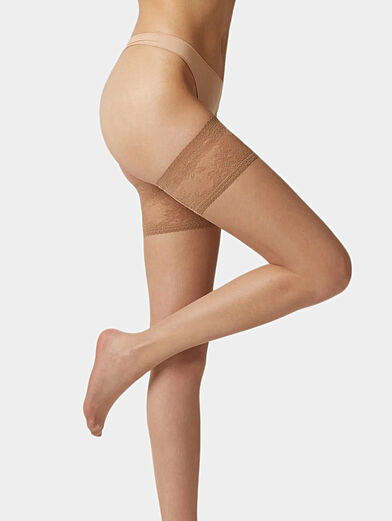 COLLANT stockings with lace - 2