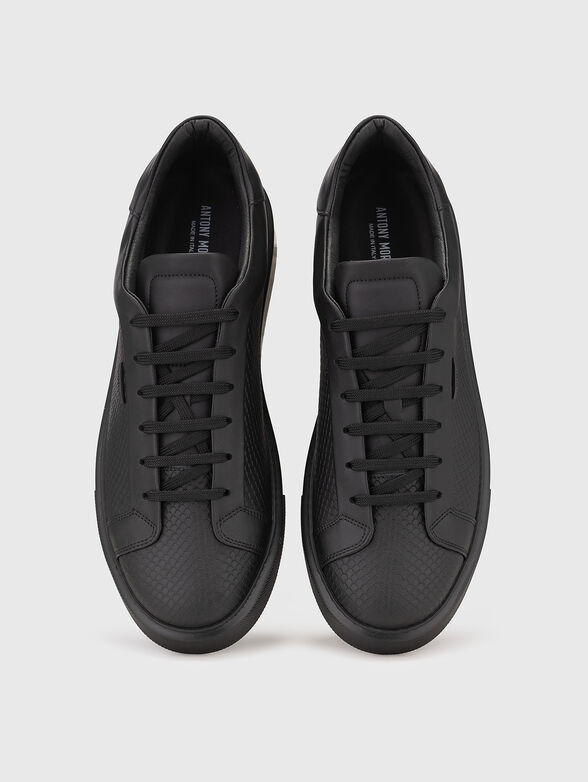 Leather sports shoes - 6