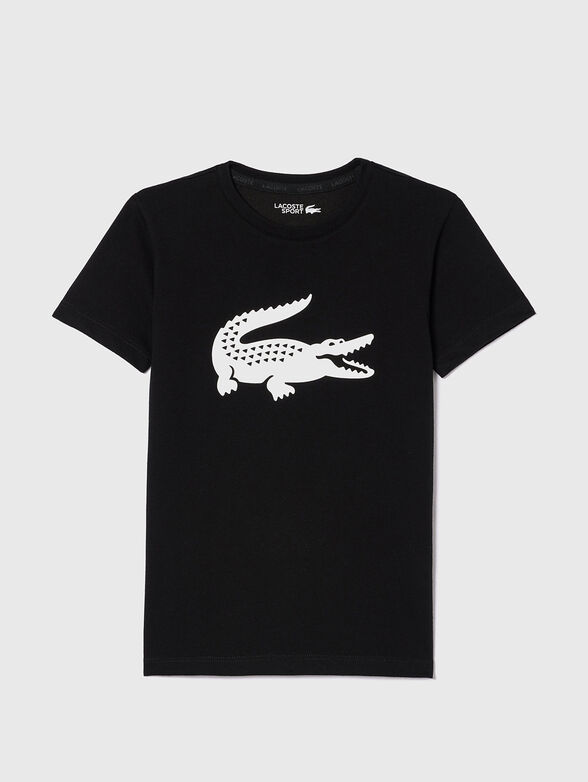 White t-shirt with contrast print - 1