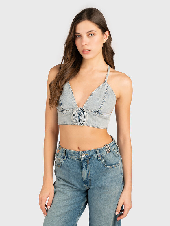 Denim top - 1
