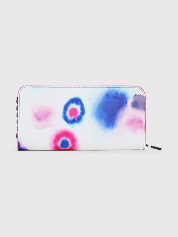 Wallet with print and logo detail - 2
