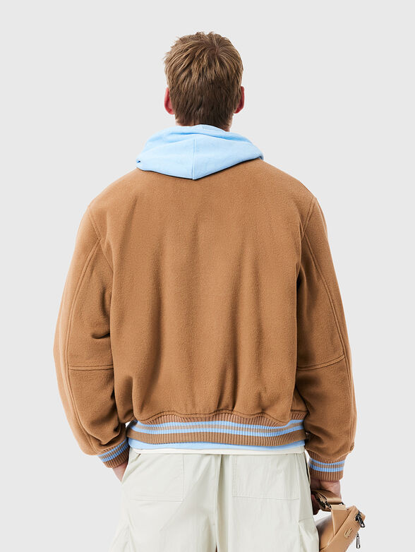 Bomber jacket with logo - 3
