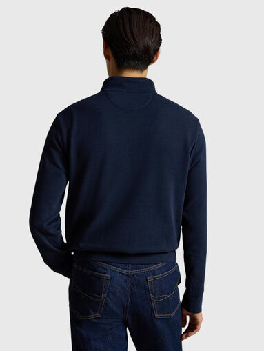 Cotton-blend sweatshirt - 3