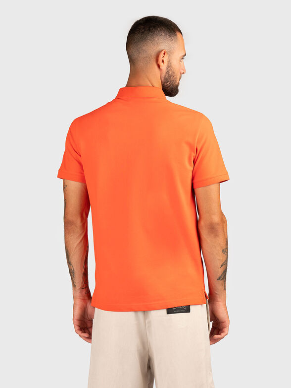 Cotton polo shirt with buttons - 2