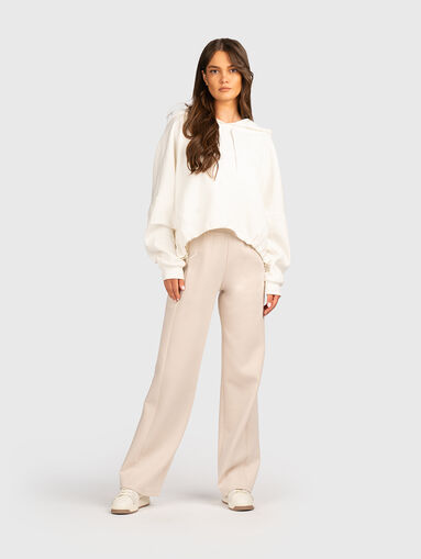 High waisted wide leg trousers - 5