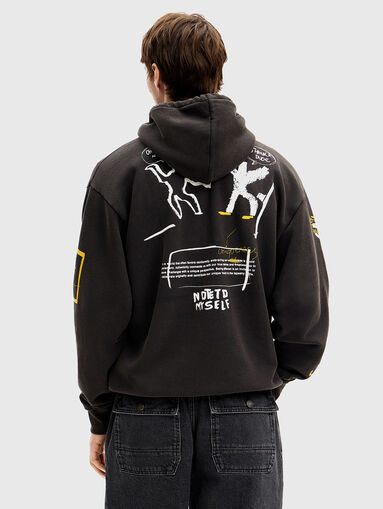 ANUAR sweatshirt with contrast print - 3