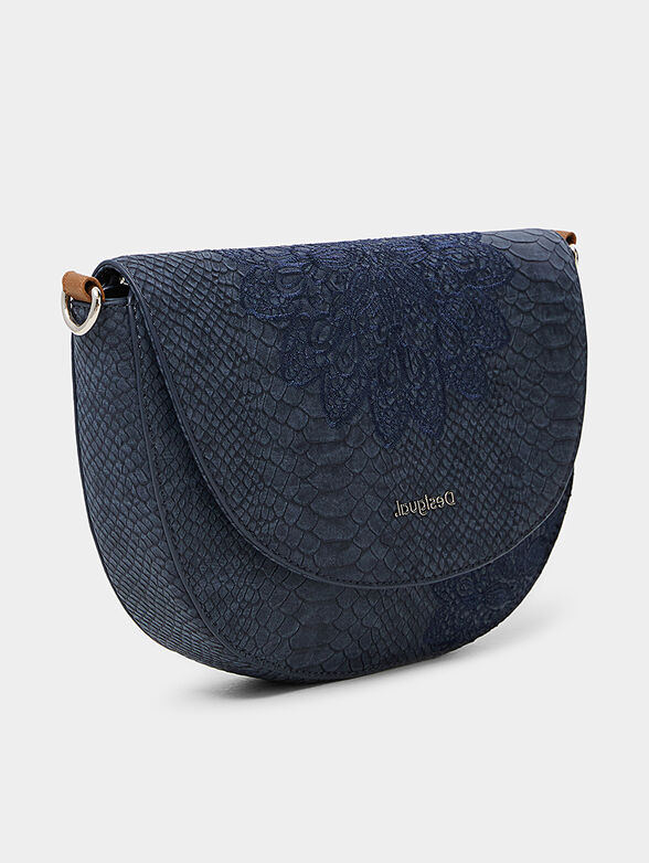 Crossbody bag BREMEN in blue color - 3