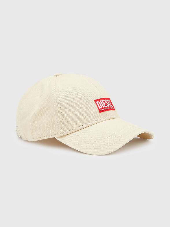 CORRY-JACQ-WASH baseball cap with logo patch - 1