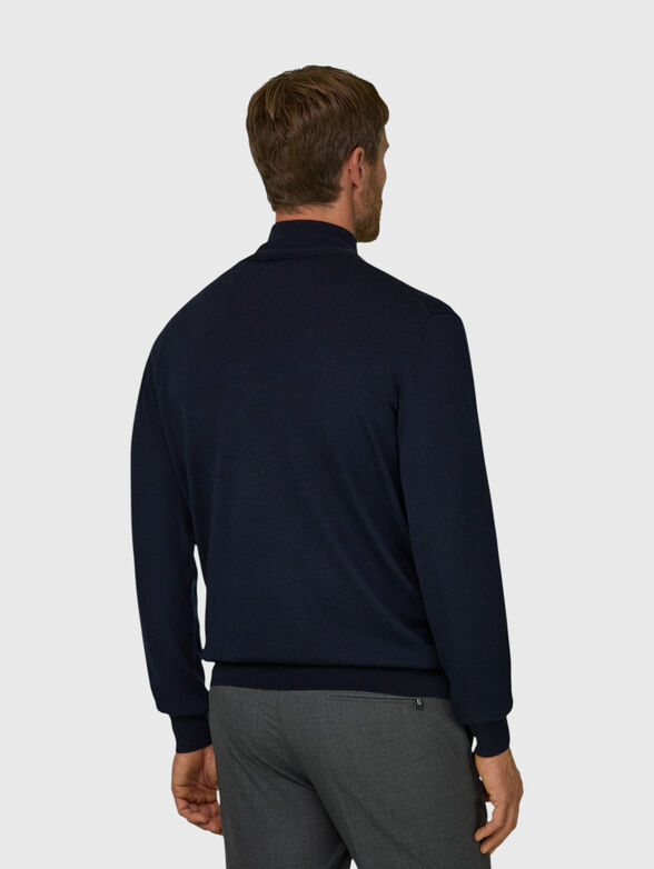 Wool sweater with zip - 3