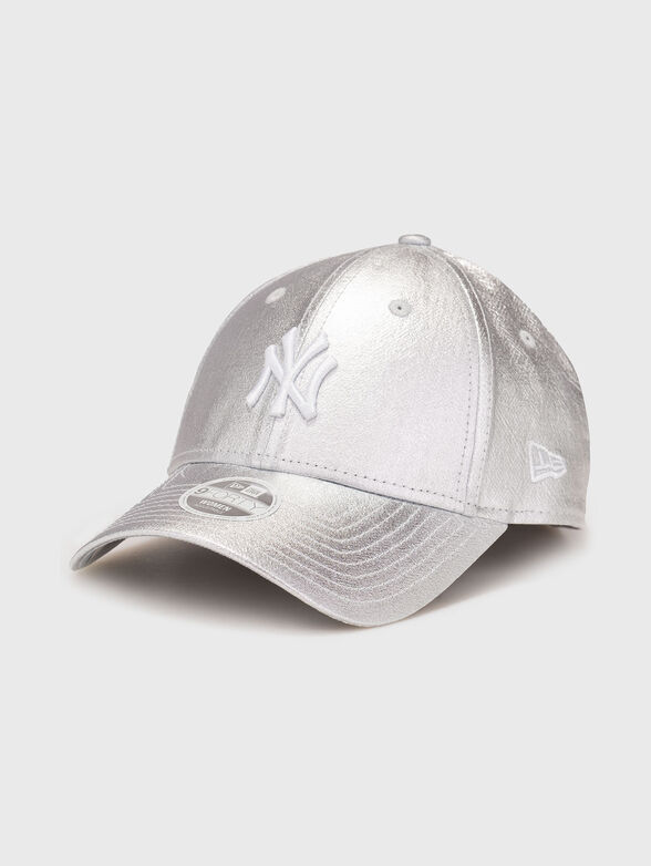 NEW YORK YANKEES MLB metallic silver baseball cap - 1