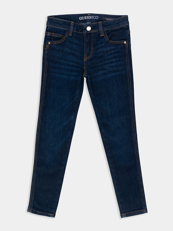 Skinny jeans with washed effect - 1