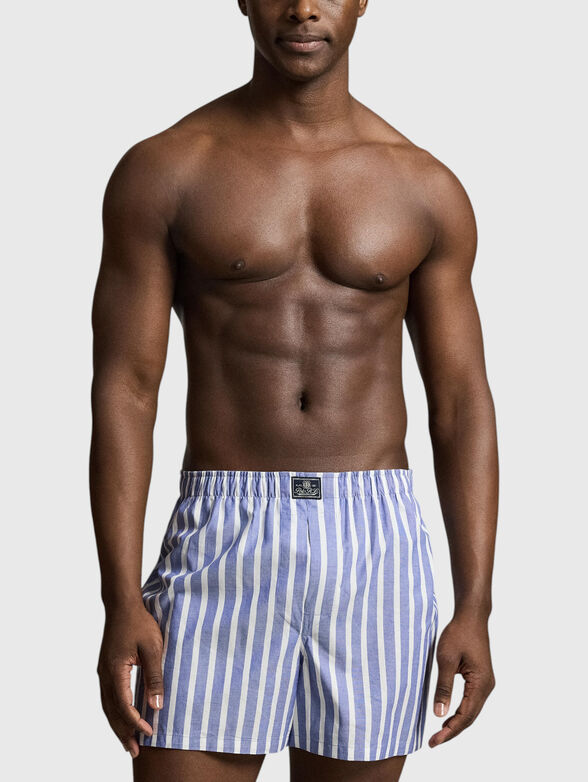 Set of three cotton boxer shorts - 5