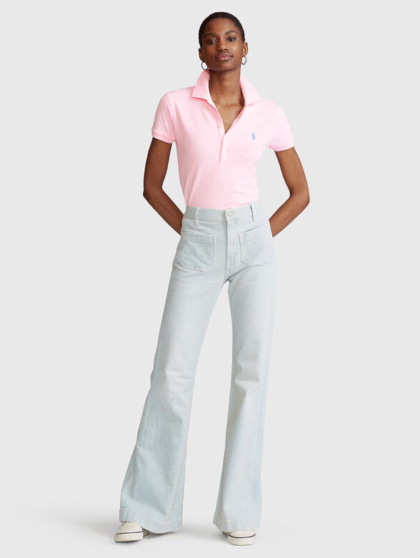 JULIE polo shirt in pink - 2