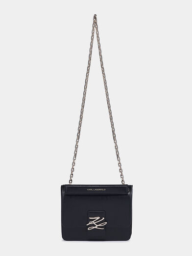 K/AUTOGRAPH Black leather shoulder bag - 5